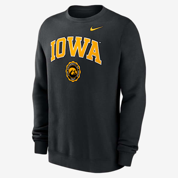 Football Iowa Hawkeyes Sweatshirts. Nike